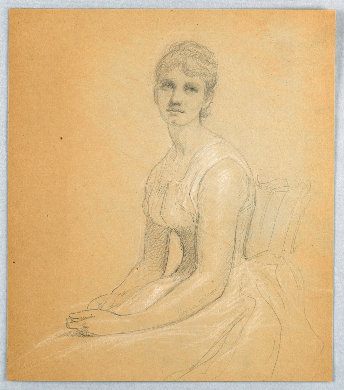 Sketch for Portrait of a Woman, 1881 by Daniel Huntington
