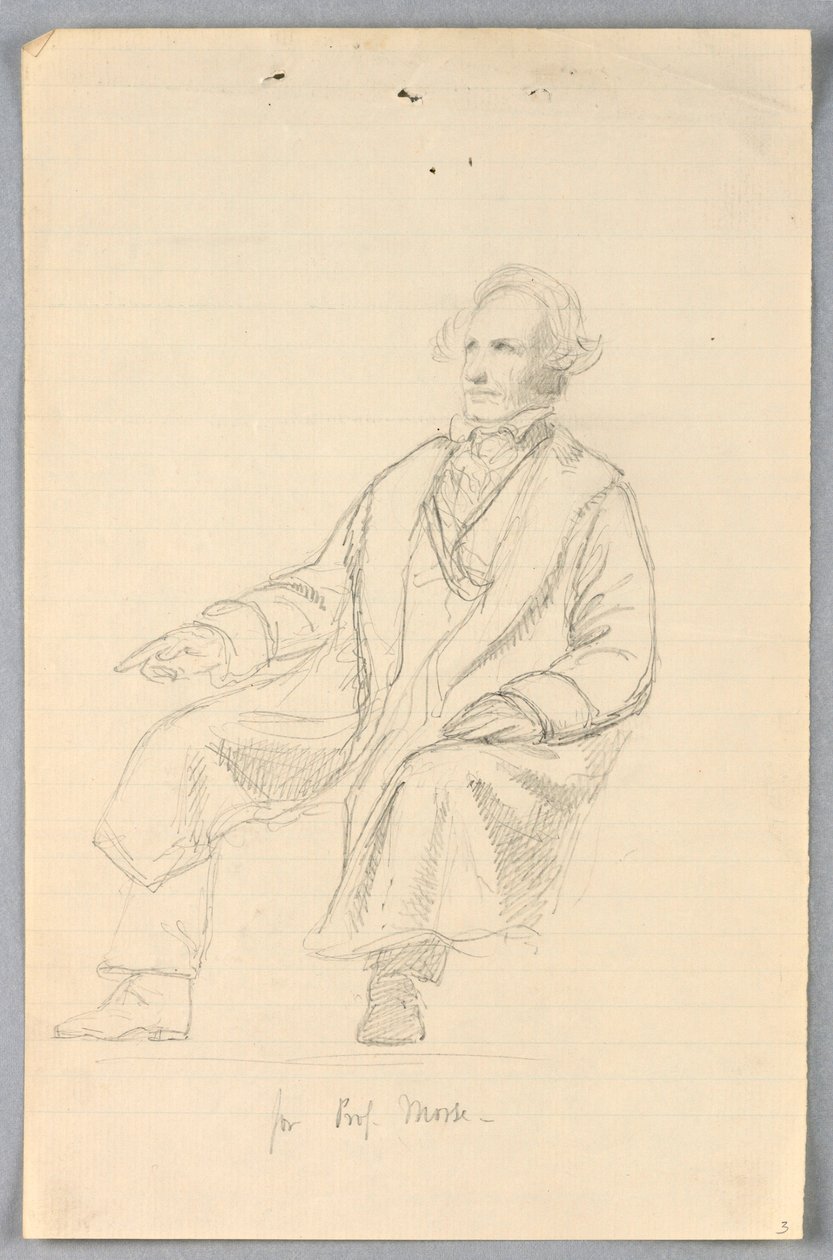 Study for "Scientific Group", 1858 by Daniel Huntington