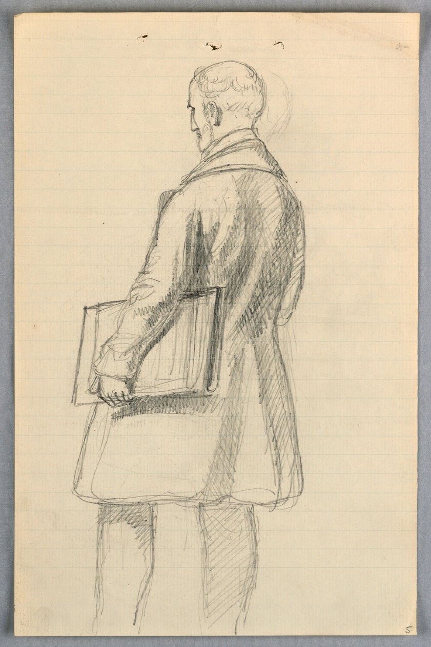 Study for "Scientific Group", 1858 by Daniel Huntington