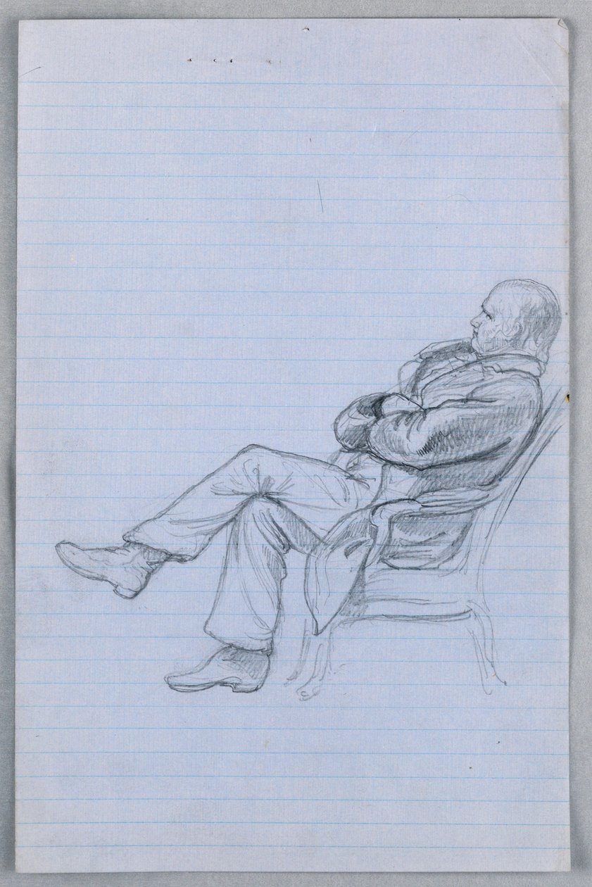 Study for "Scientific Group", 1858 by Daniel Huntington