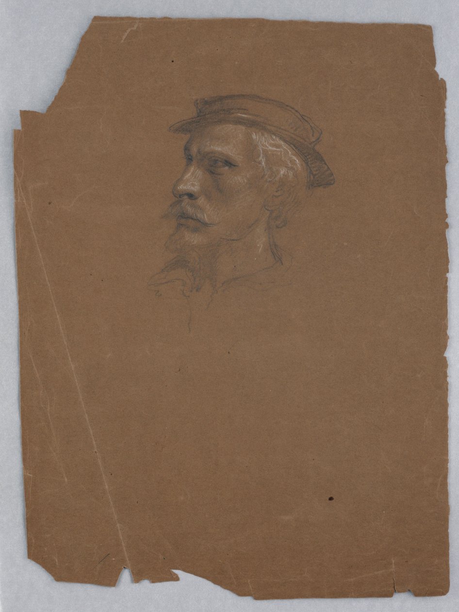 Study for "Titian Showing", 1872 by Daniel Huntington