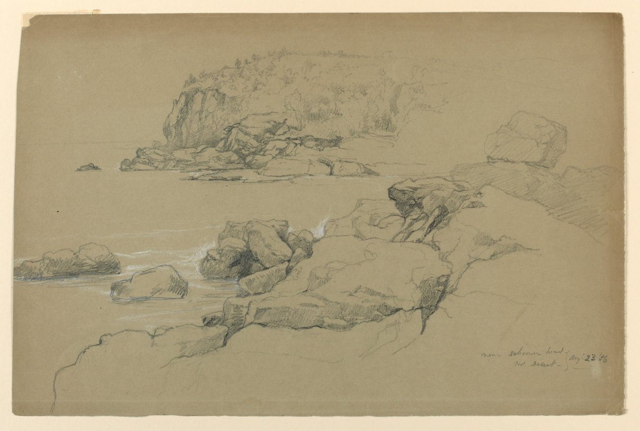 Mount Desert, Near Schooner Head by Daniel Huntington