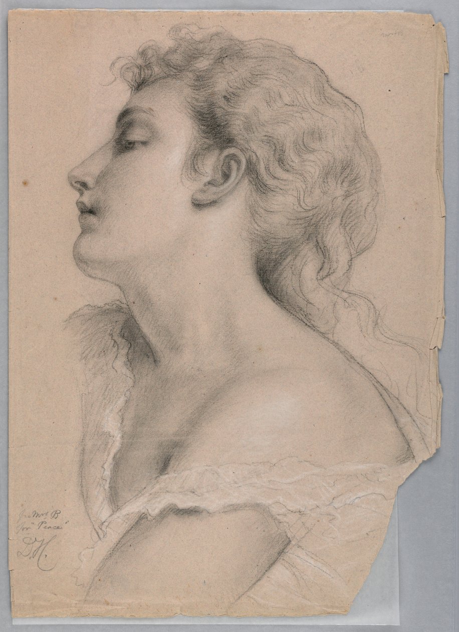 Mrs. B as Peace, Study for 