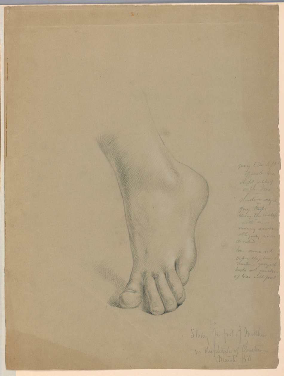 Study for Foot of Matthew in 