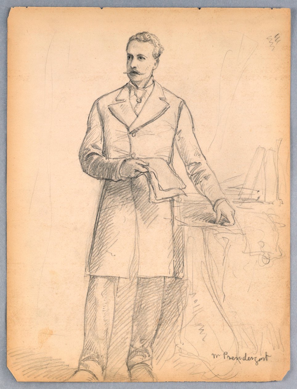Study for Portrait of James Prendergast by Daniel Huntington