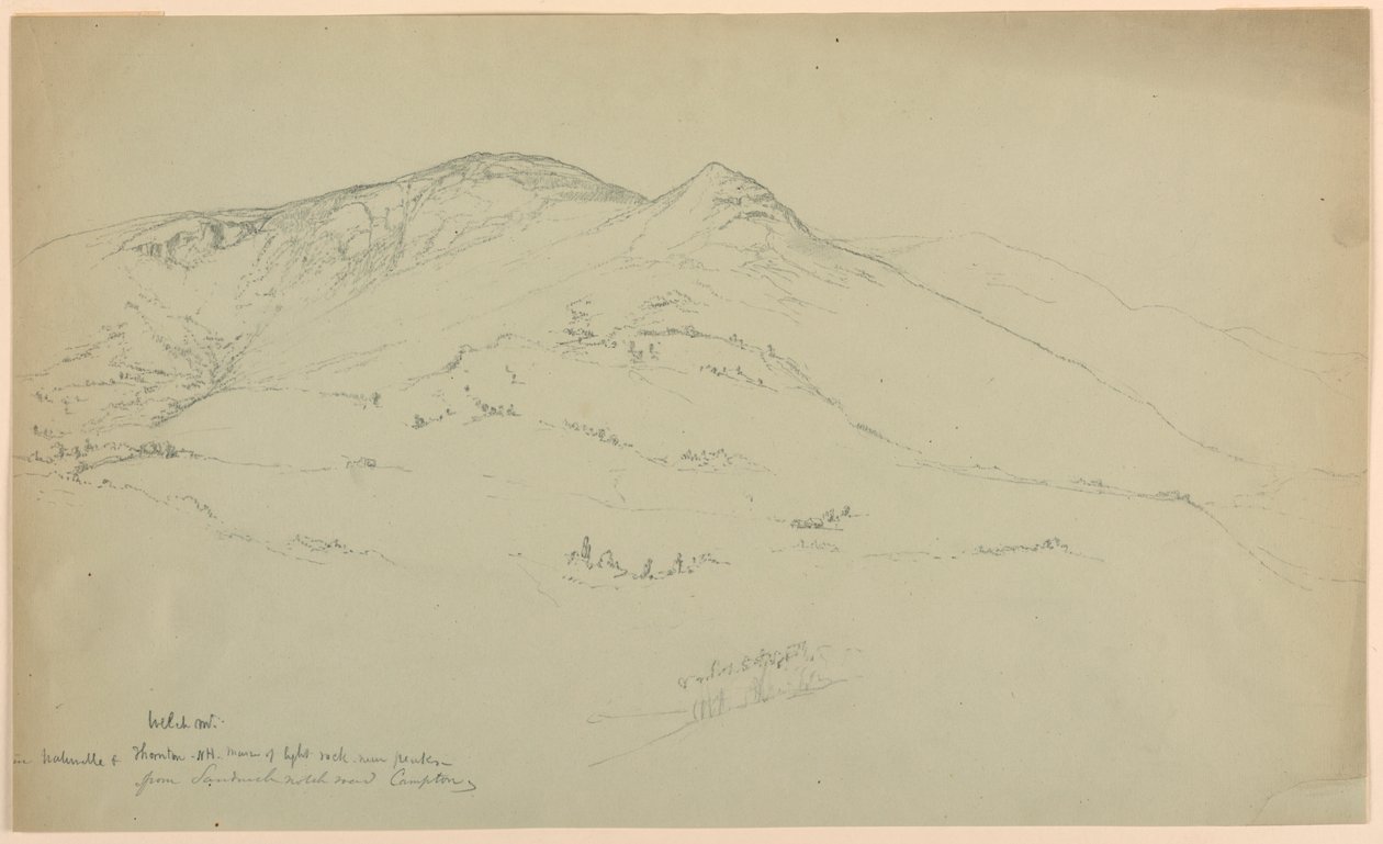 Welch Mountain in Waterville and Thornton, New Hampshire, from Sandwich Notch Road, Campton by Daniel Huntington