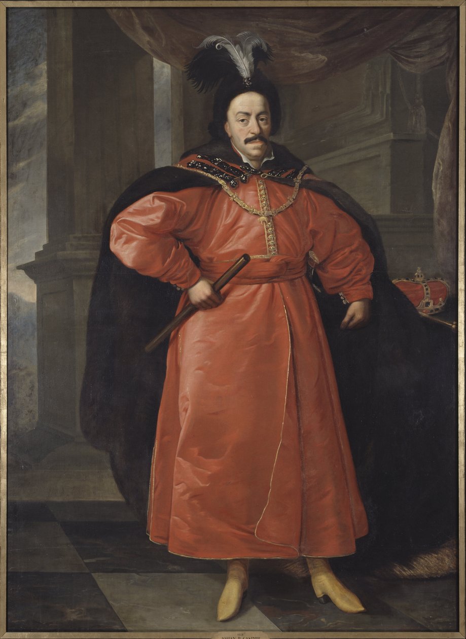 Portrait of John II Casimir Vasa, King of Poland by Daniel Jerzy Schultz