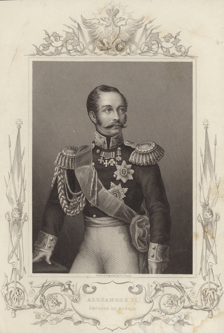 Alexander II, Emperor of Russia by Daniel John. Pound