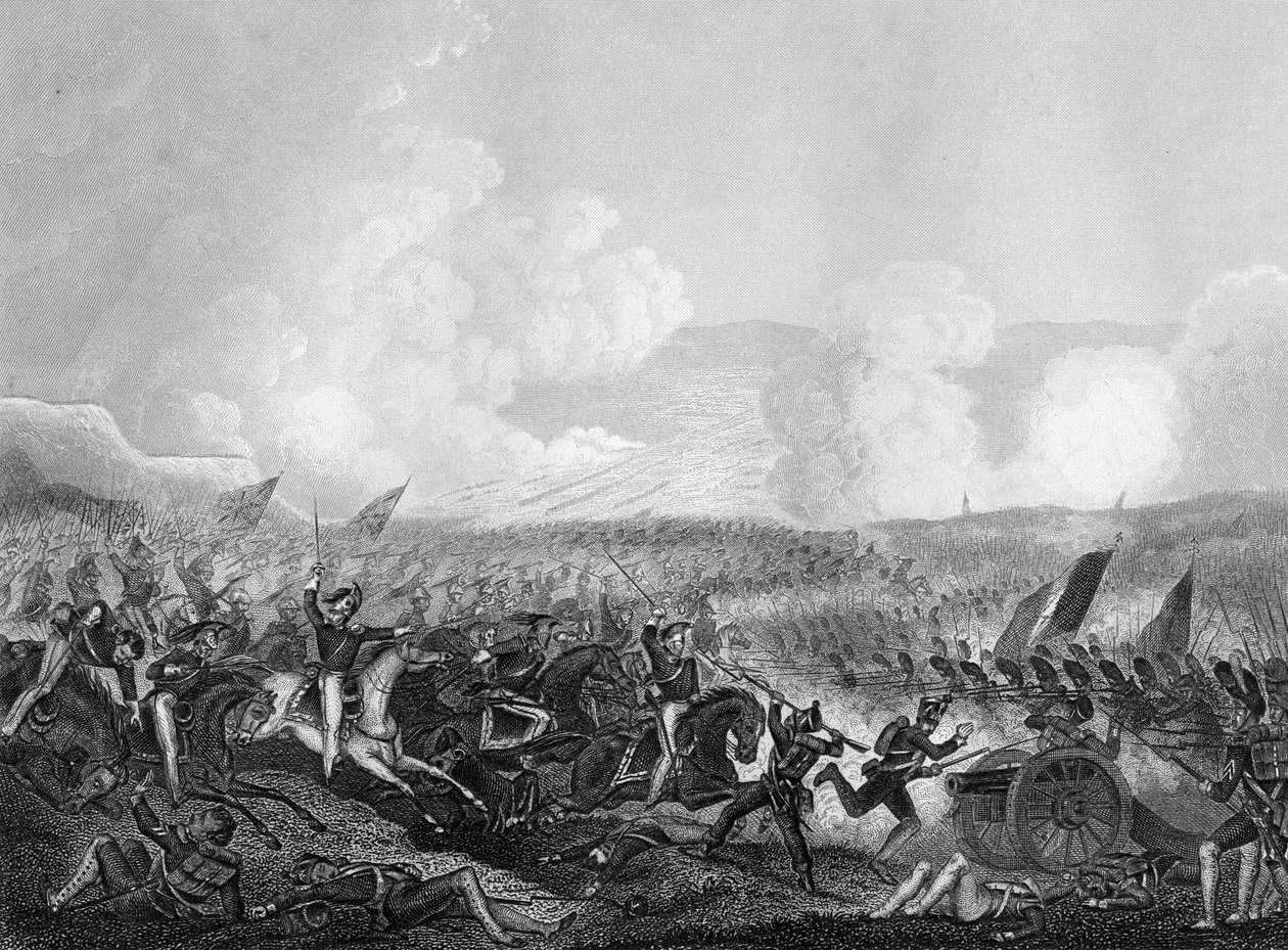 Battle of Salamanca, Spain, 22 July 1811 c1857 by Daniel John Pound