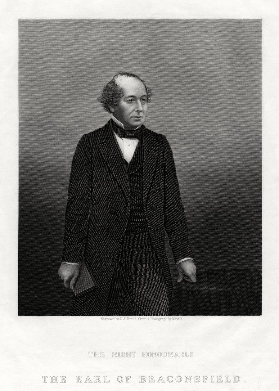 Benjamin Disraeli, Earl of Beaconsfield, Prime Minister, 1880 by Daniel John Pound