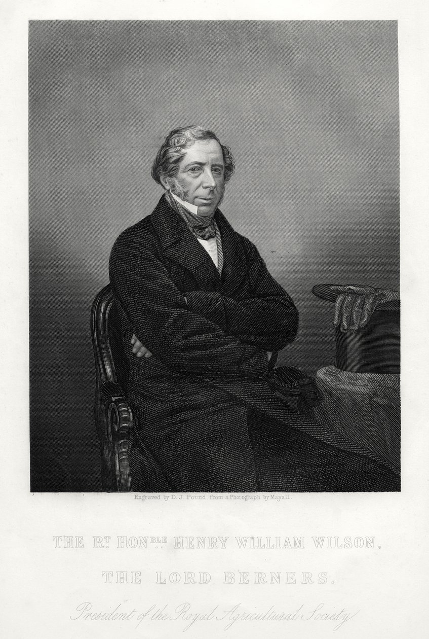 Henry William Wilson, 11th Baron Berners, c1880 by Daniel John Pound