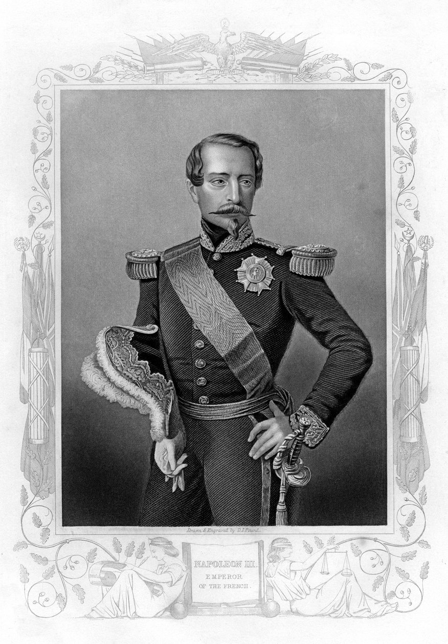 Napoleon III, Emperor of France, 19th Century by Daniel John Pound
