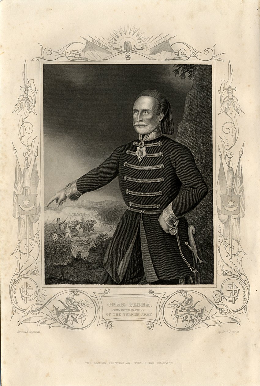 Portrait of Omar Pasha by Daniel John Pound