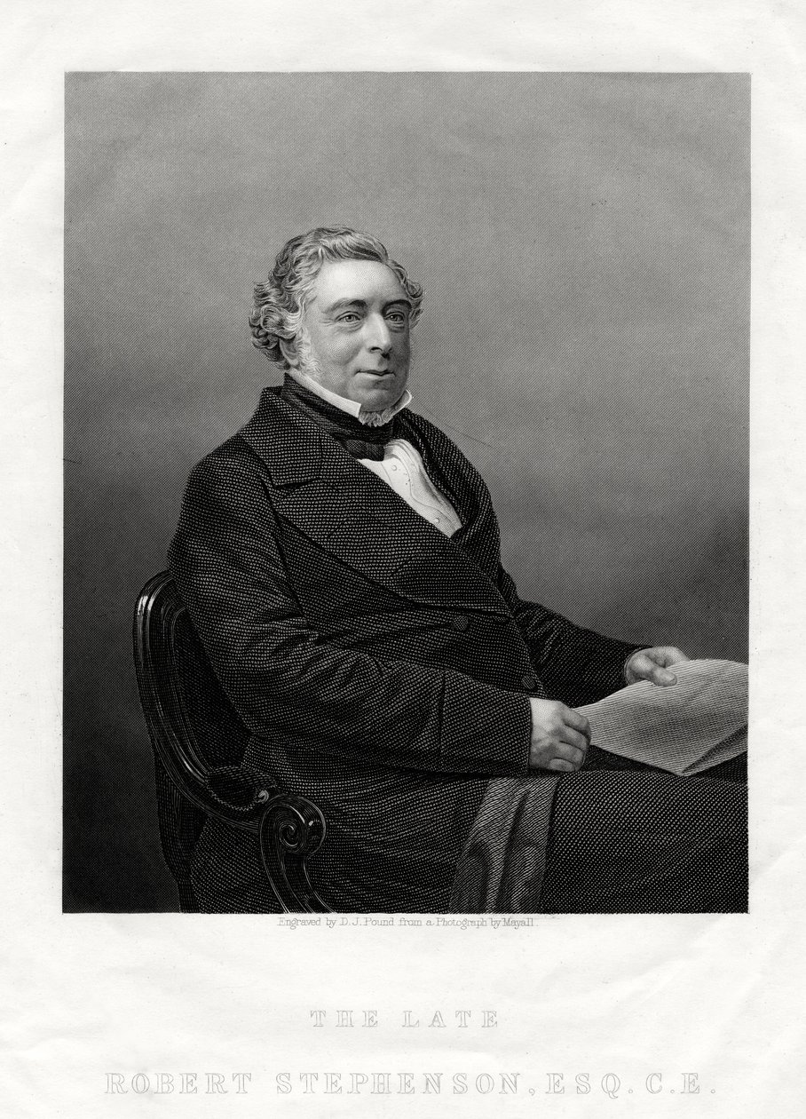 Robert Stephenson, English Civil Engineer by Daniel John Pound