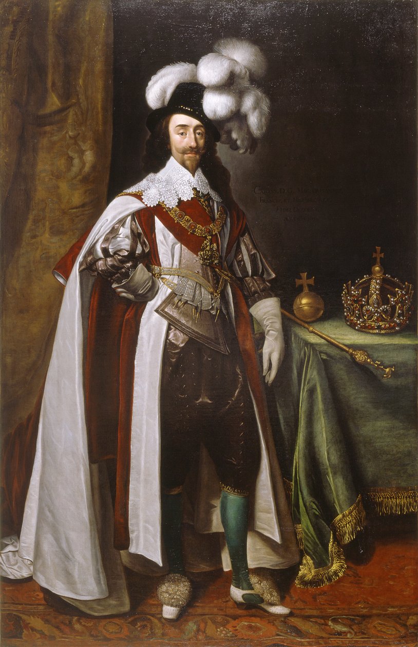 Charles I by Daniel Mytens