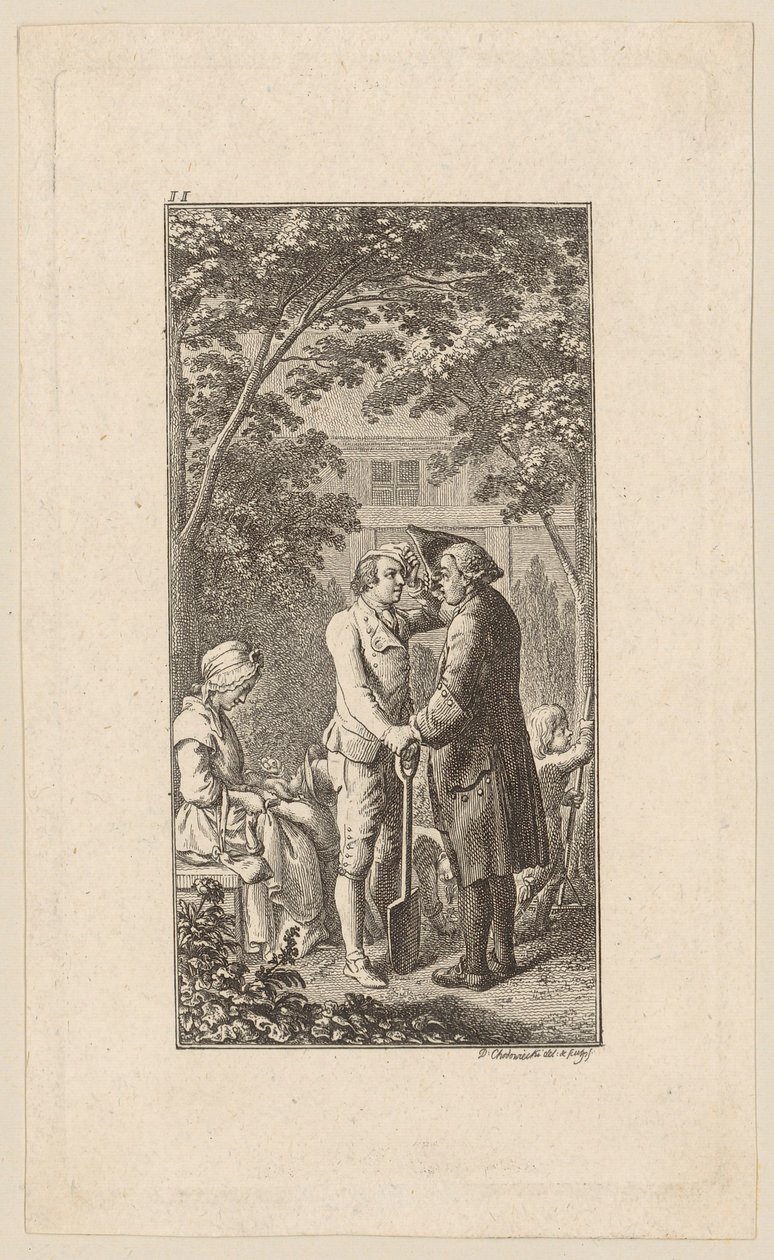 Visit of the Schoolmaster of Mr. von Lindenberg to the So-Called 