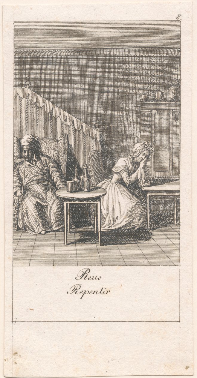 Reasons for Marriage and Their Consequences. Plate 8 by Daniel Nikolaus Chodowiecki