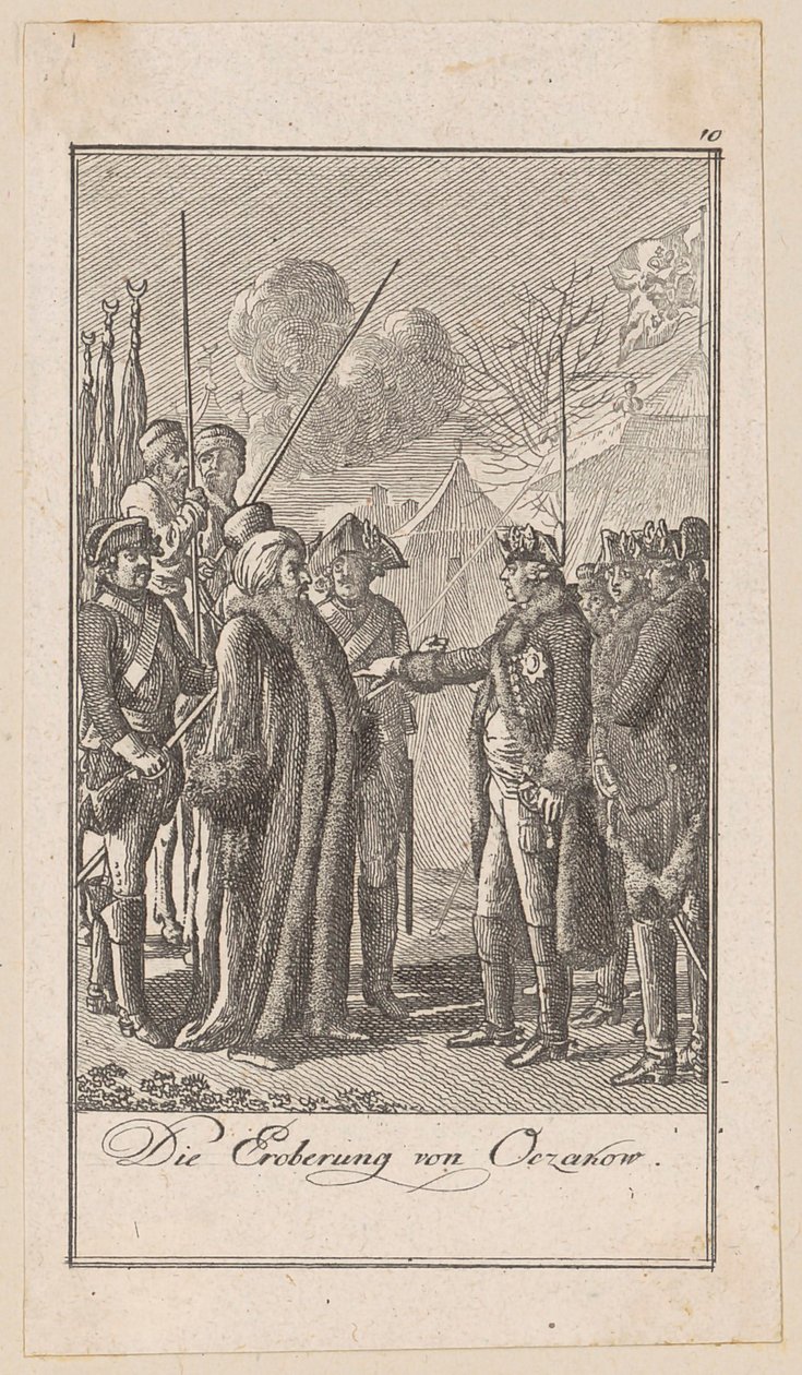 Sheet 10 of „Depictions from Modern History“ by Daniel Nikolaus Chodowiecki