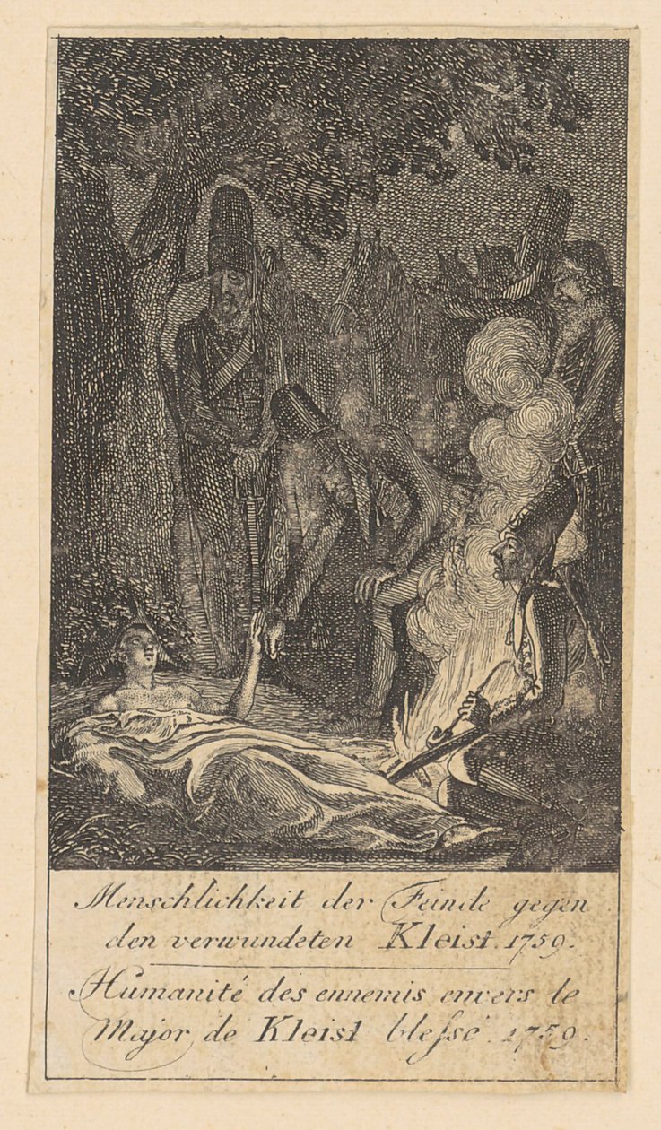 Sheet 8 of the "Brandenburg War Scenes" by Daniel Nikolaus Chodowiecki