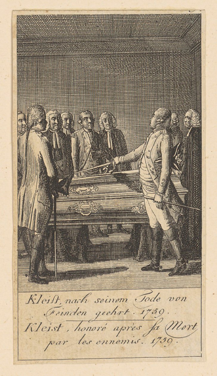 Sheet 9 of the "Brandenburg War Scenes" by Daniel Nikolaus Chodowiecki