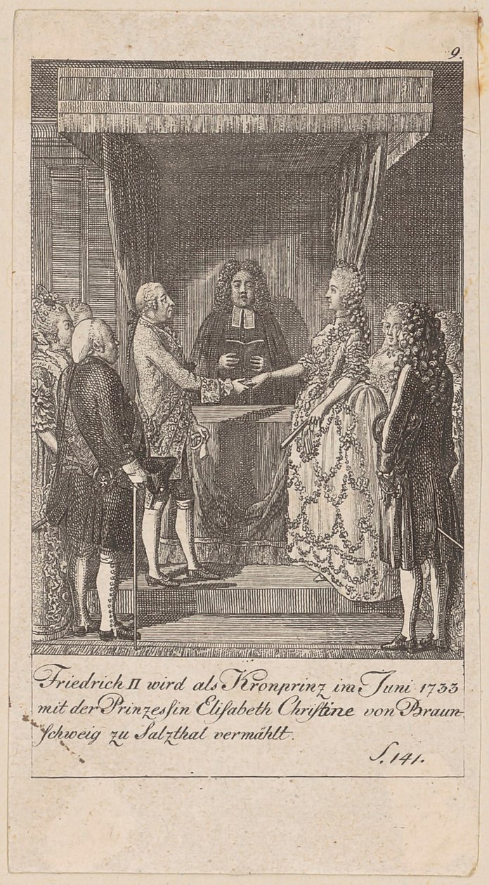 Sheet 9 of the Series "Brandenburg History" by Daniel Nikolaus Chodowiecki