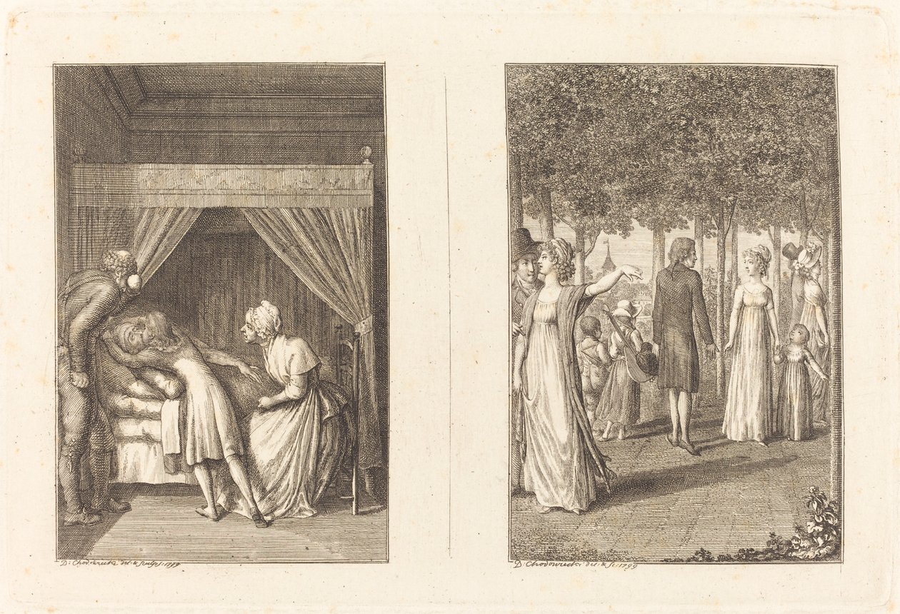 Illustrations to La Fontaine by Daniel Nikolaus Chodowiecki
