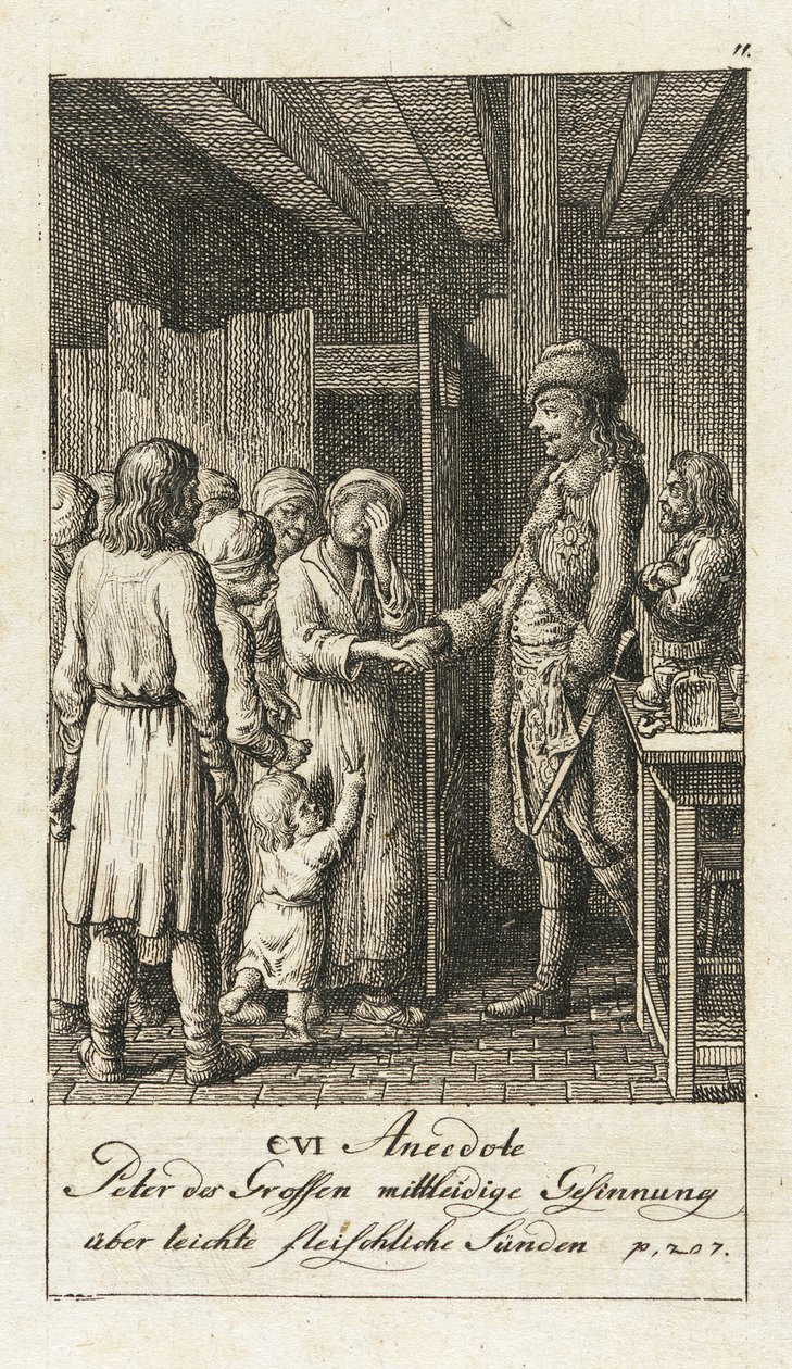 Original Anecdotes of Peter the Great by Daniel Nikolaus Chodowiecki