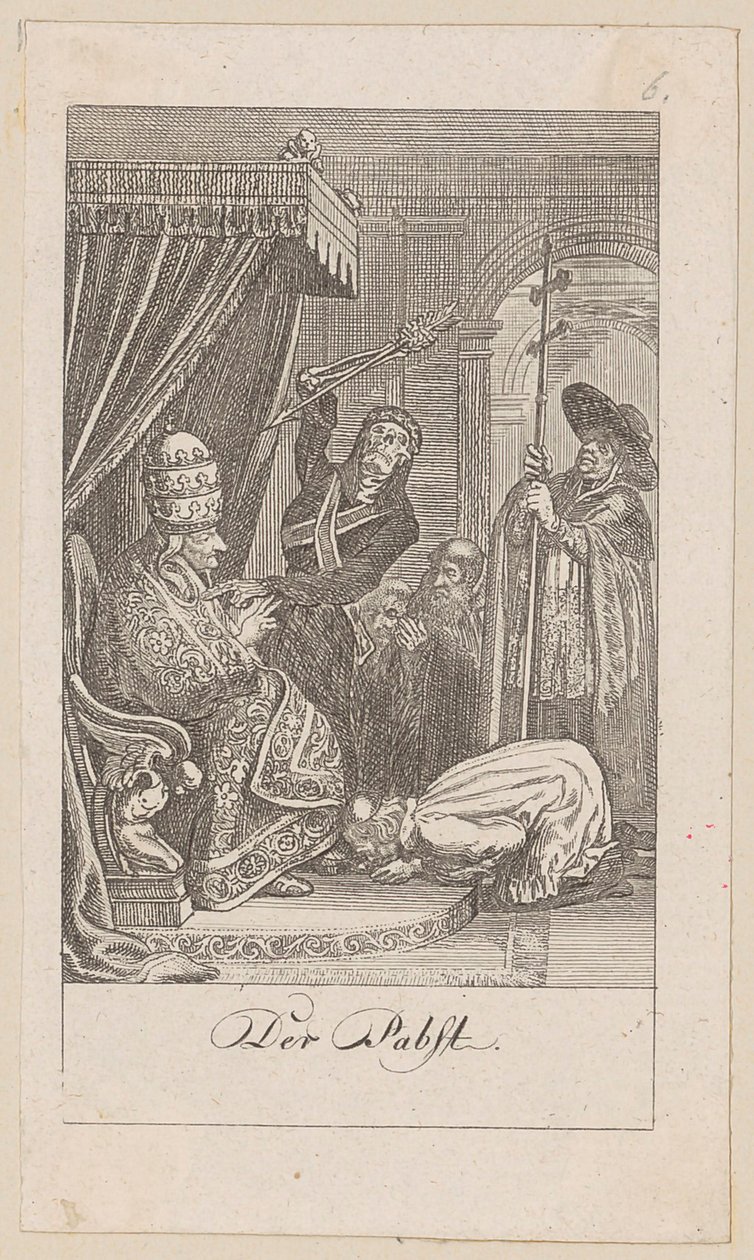 Pope, Plate 6 of the Series 
