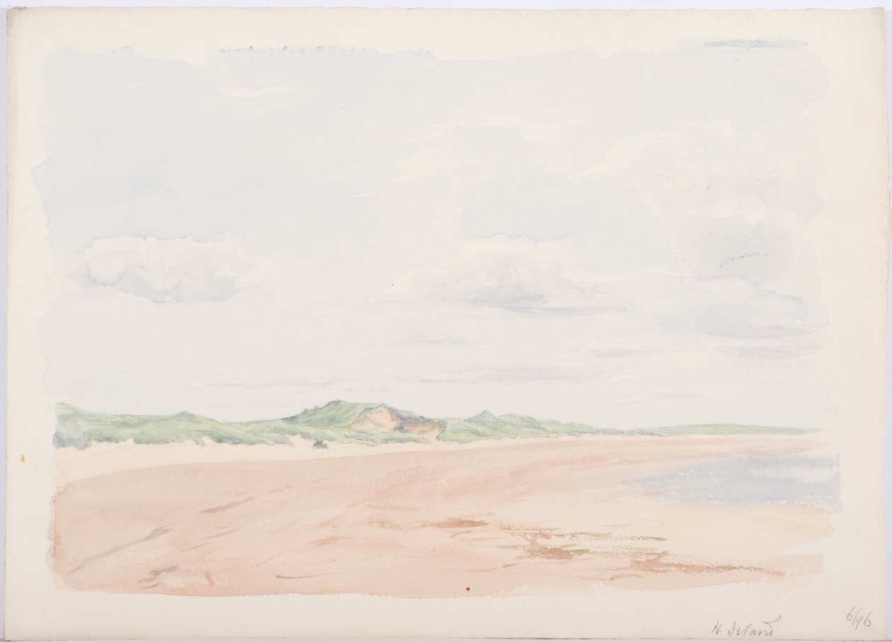 Holy Island, 1896 by Daniel Oliver