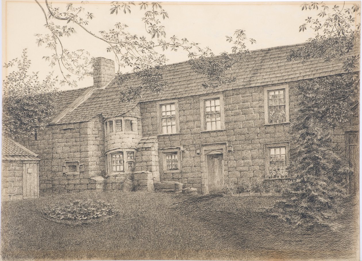 Old House at Corby, Northumberland, c.1916 by Daniel Oliver