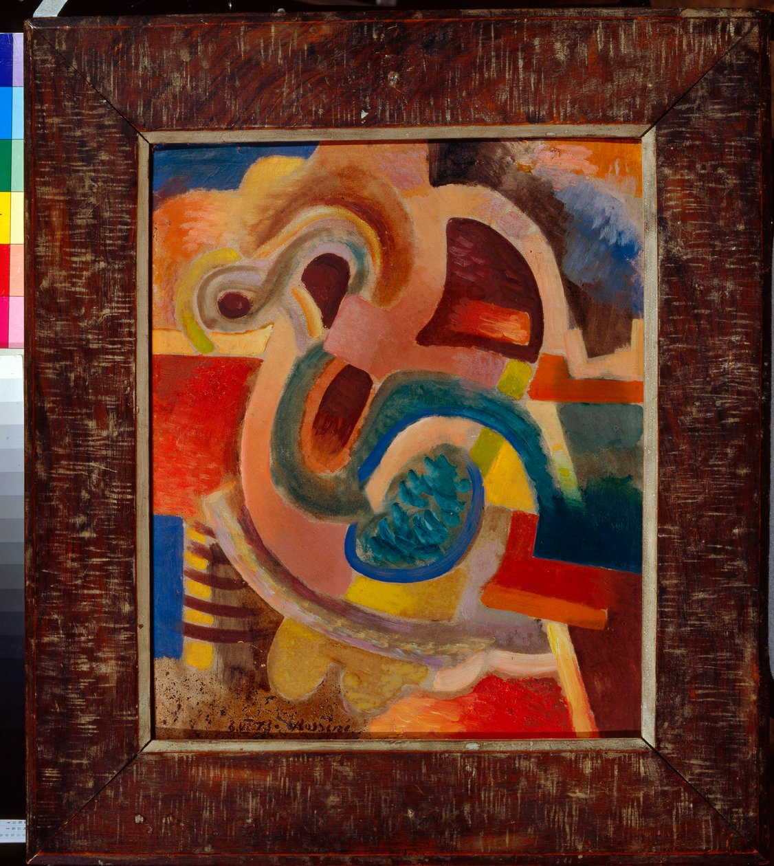 Abstract Composition No 8 by Daniel Vladimir Baranoff Rossine