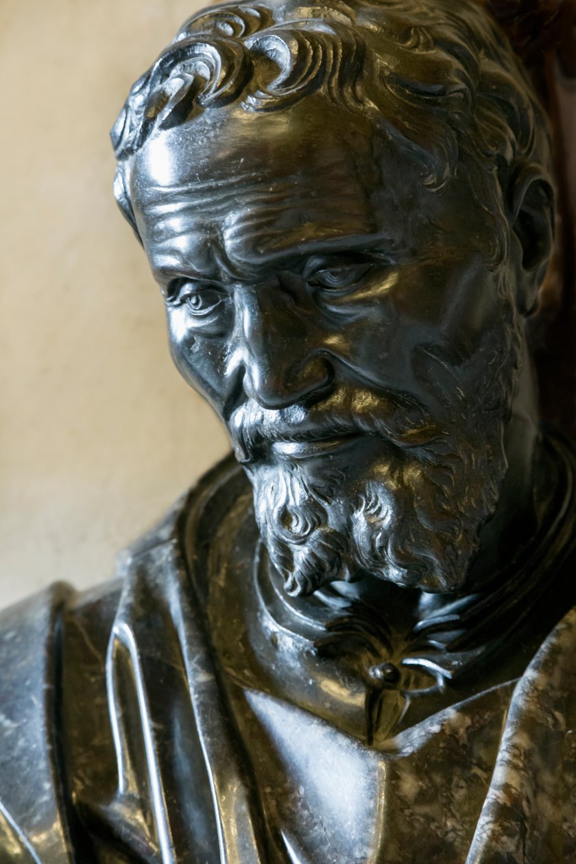 Bust of Michelangelo by Daniele da Volterra