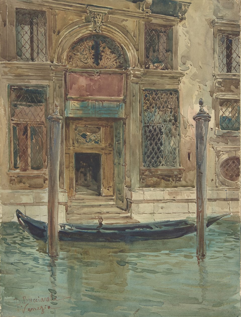 Portal of a Venetian Palace, 1839-1911 by Daniele Bucciarelli