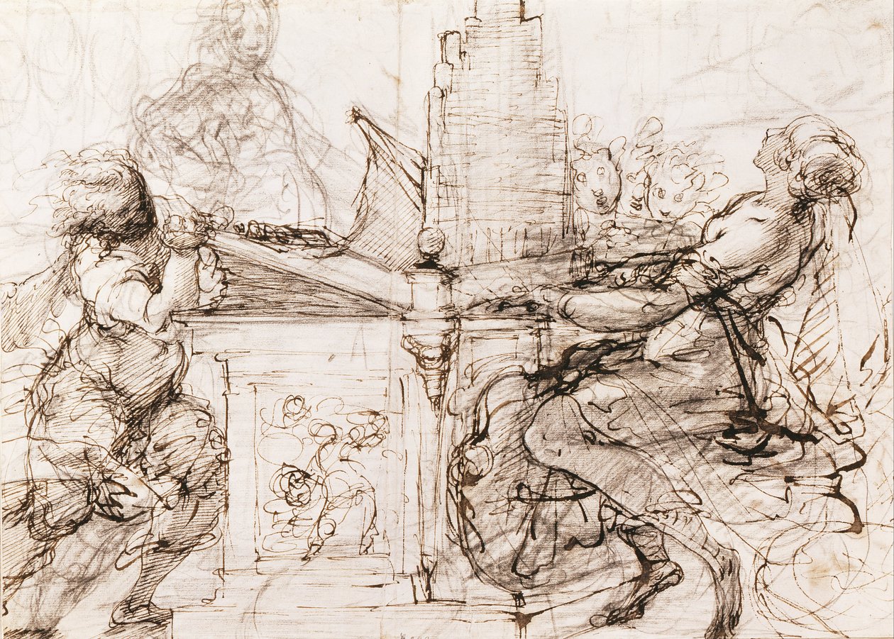 St Cecilia at the Organ by Daniele Crespi