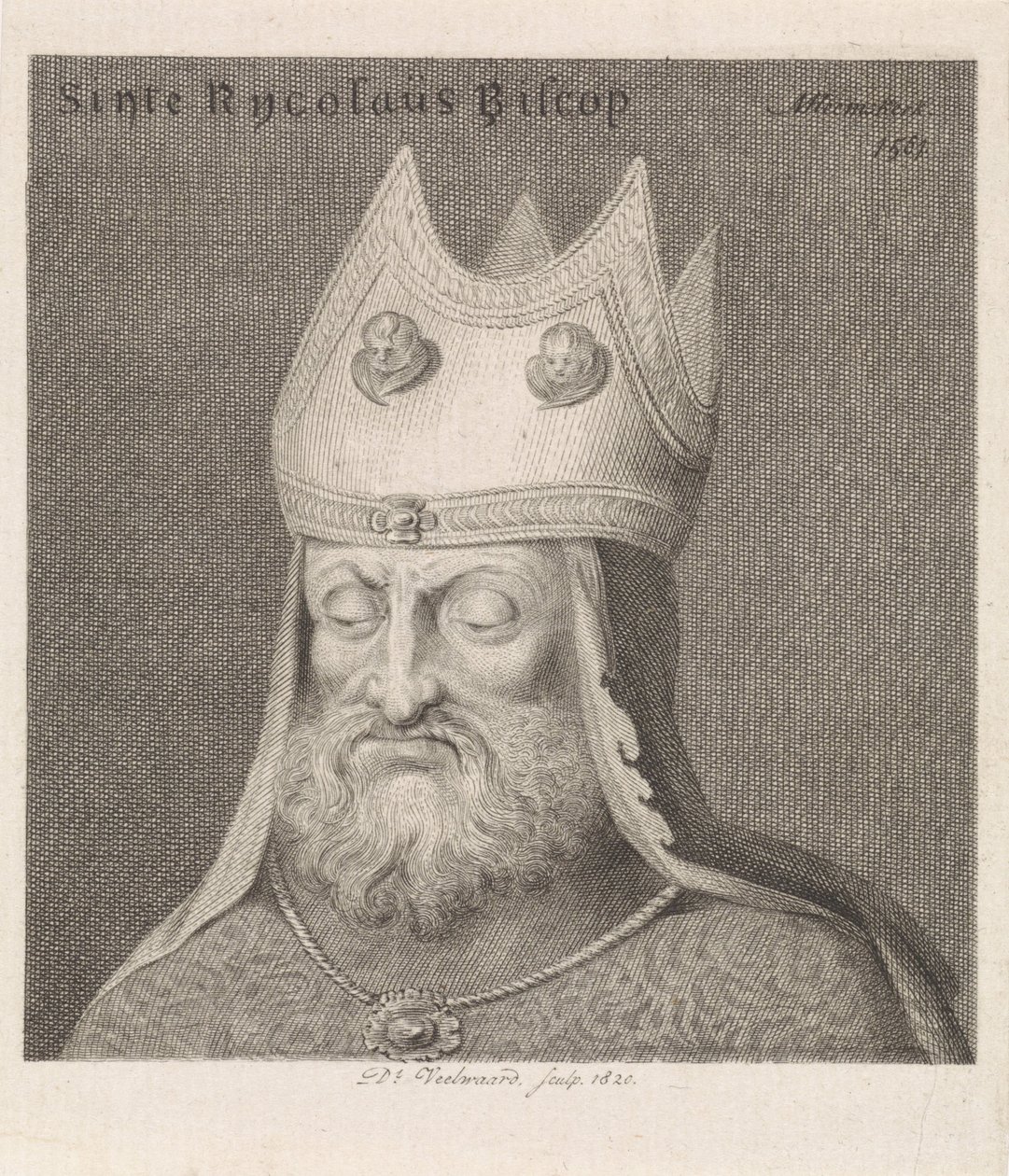 Portrait of a Bishop by Daniël Veelwaard (I)