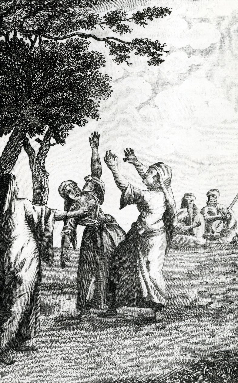 Dancing Girls in Egypt by Danish School