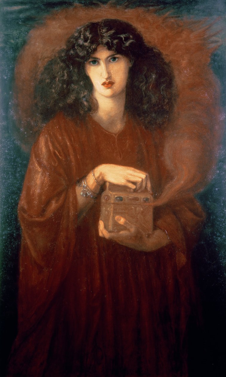 Pandora by Dante Gabriel Charles Rossetti
