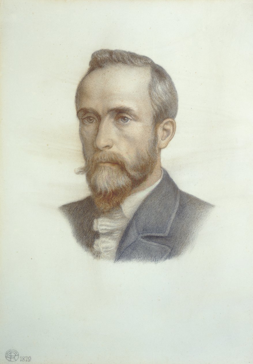 Portrait of Frederick Richard Leyland by Dante Gabriel Charles Rossetti