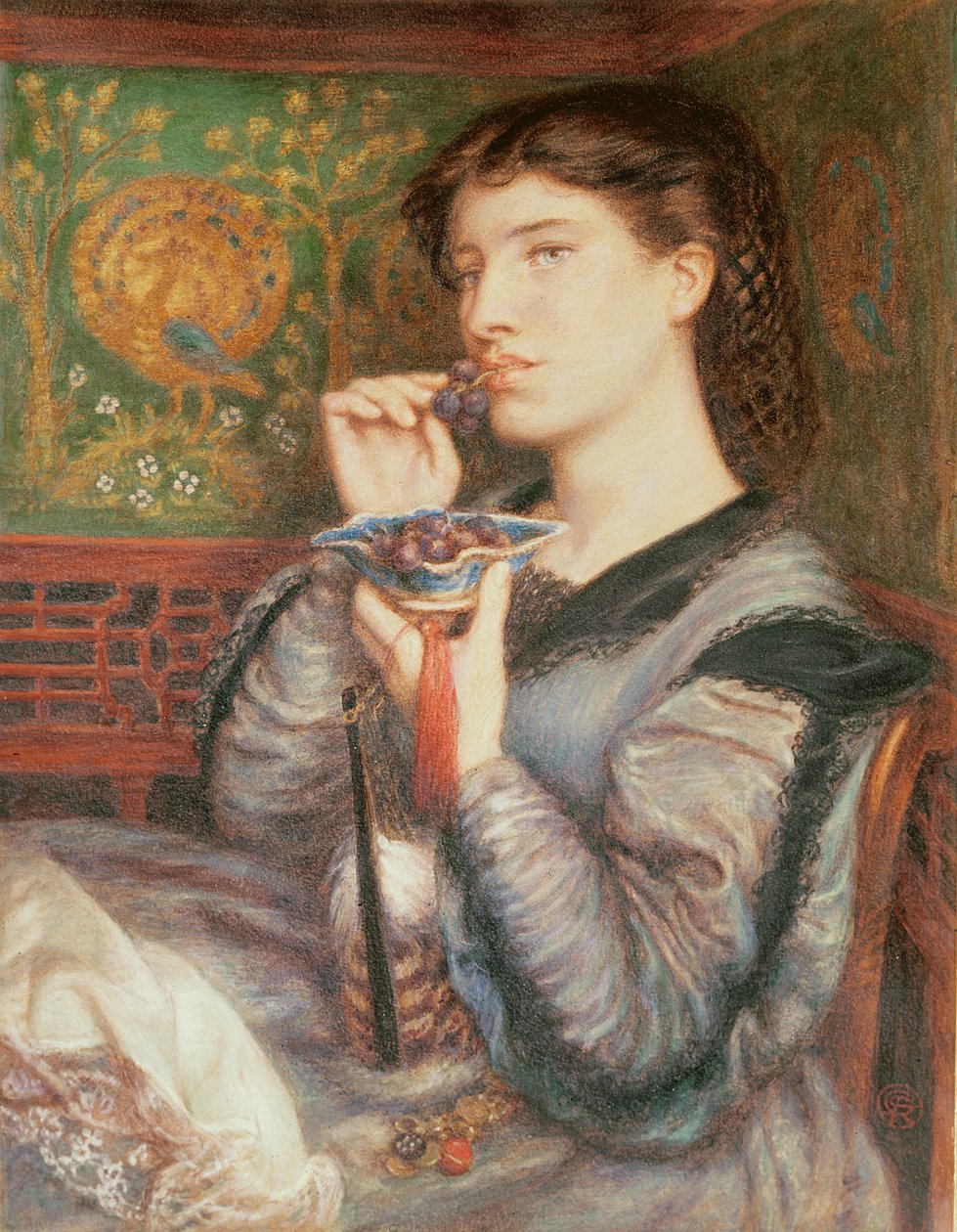 Portrait of Giovinetta by Dante Gabriel Charles Rossetti