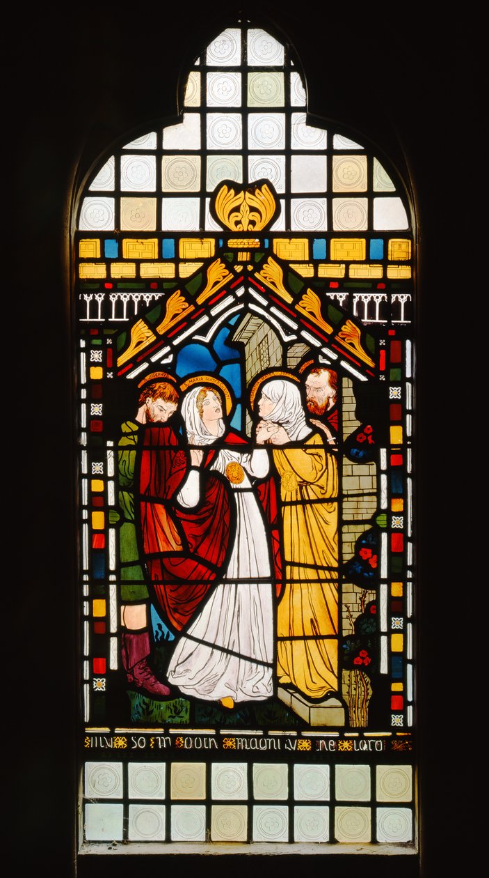 The Visitation by Dante Gabriel Charles Rossetti