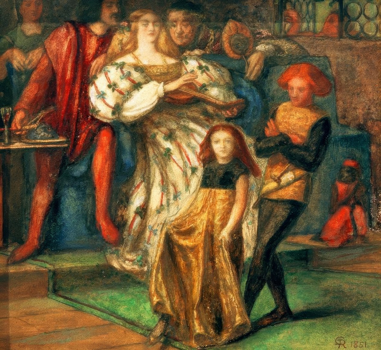 Borgia by Dante Gabriel Charles Rossetti