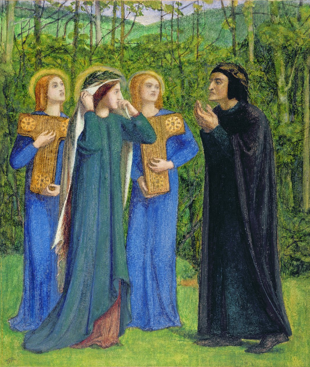 Unknown Image by Dante Gabriel Charles Rossetti