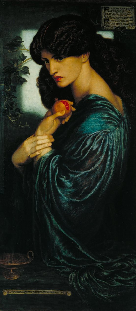 Proserpine by Dante Gabriel Charles Rossetti
