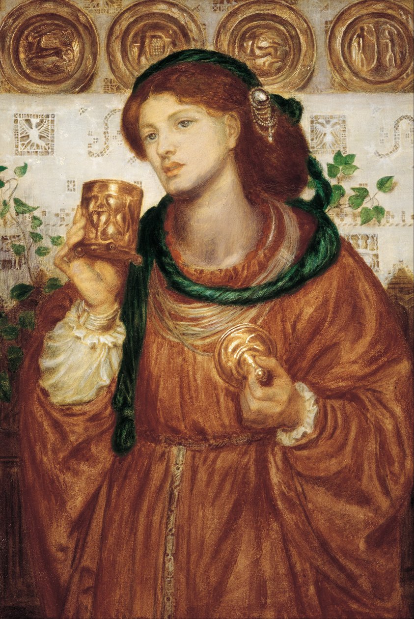 The Loving Cup by Dante Gabriel Charles Rossetti
