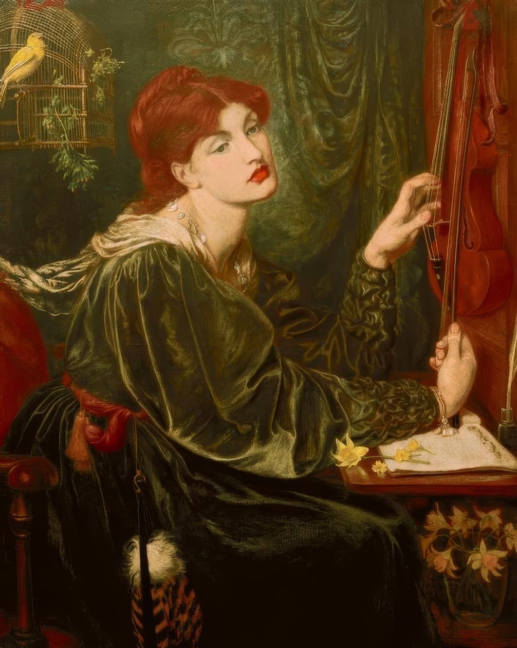 Veronica Veronese by Dante Gabriel Charles Rossetti