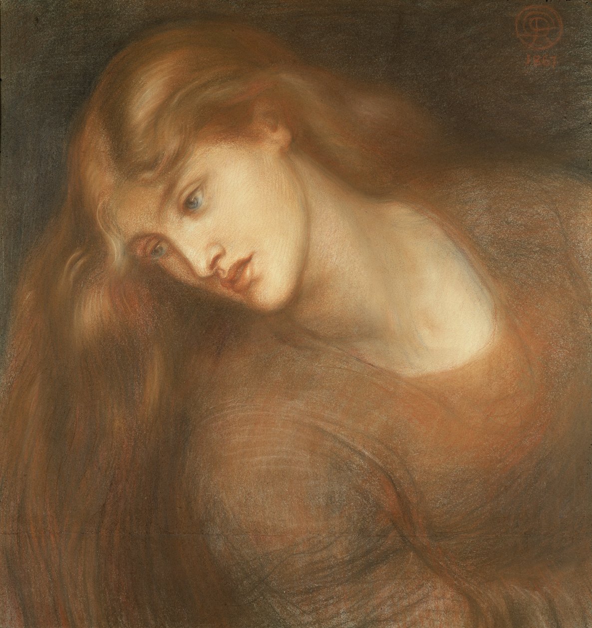 Aspecta Medusa, 1867 by Dante Gabriel Charles Rossetti