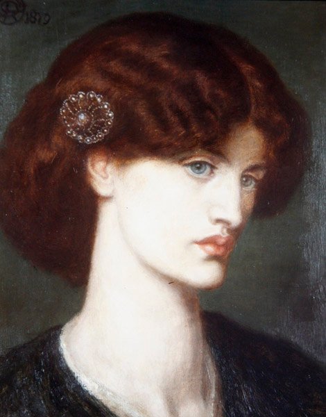 Beatrice, a Portrait of Jane Morris by Dante Gabriel Charles Rossetti