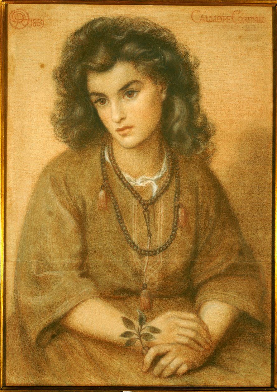 Calliope Coronio by Dante Gabriel Charles Rossetti