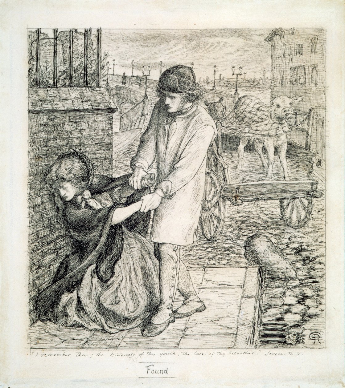 Found by Dante Gabriel Charles Rossetti