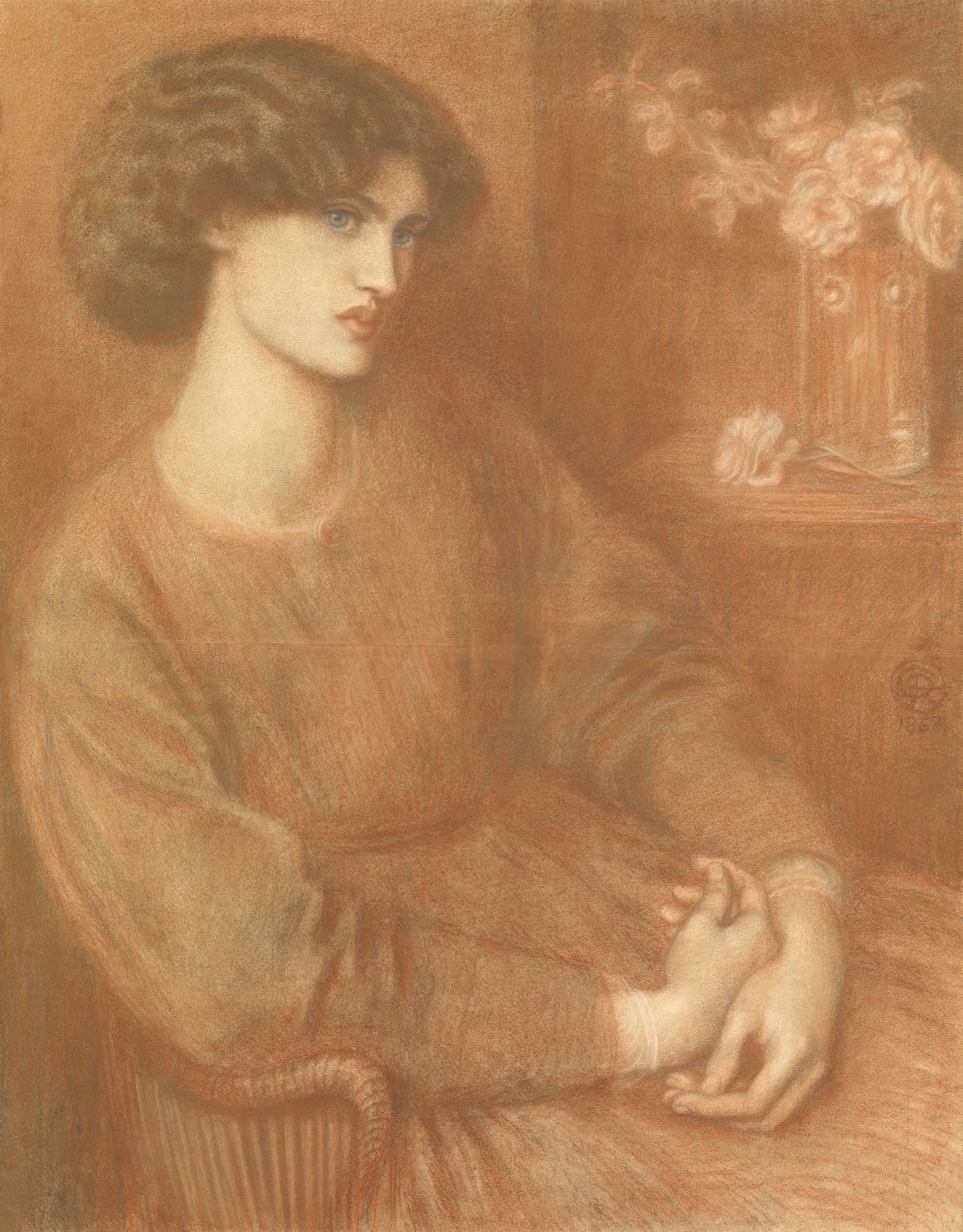 Jane Morris by Dante Gabriel Charles Rossetti